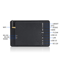 Écran tactile capacitif Android 11/Ubuntu de haute qualité, mince, OCA personnalisé, 8-21,5 pouces, IP65, cadre ouvert, 2 Go/4 Go de RAM