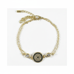 สร้อยข้อมือโซ่แฟชั่น CZ สร้อยข้อมือเชื่อมโยงอย่างมีสไตล์ - Product Image 2