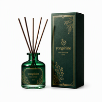 Diffuseur de parfum en verre personnalisé avec logo, 50 ml, pour la maison, marque privée