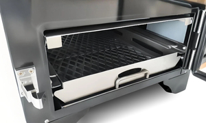 Barbecue vertical Hai Pai Tribe, fumoir portable d'extérieur au bois avec 4 grilles de cuisson et façade - Product Image 4