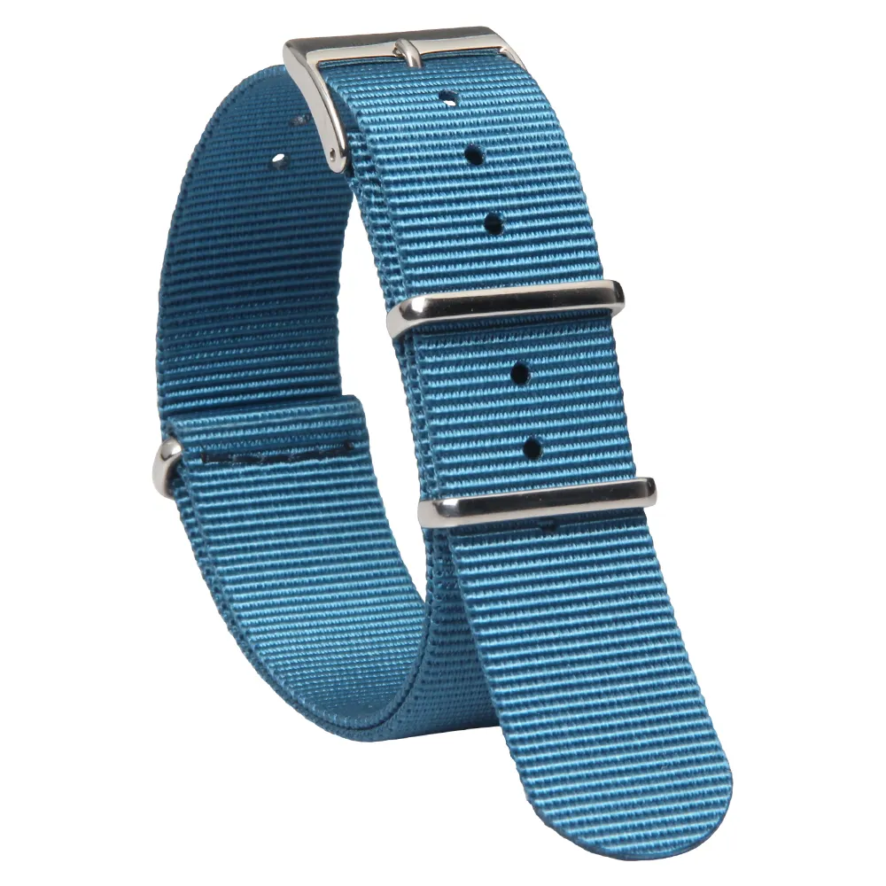 Cinturini per orologi in Nylon intrecciato per vari orologi cinturino in Nylon 20mm 22mm cinturini in Nylon per orologi regolabili e rimovibili con fibbia in metallo