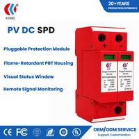 Parafoudre DC 1000V T2 avec protection 40kA pour systèmes solaires photovoltaïques et applications industrielles d'énergie renouvelable, certifié CE