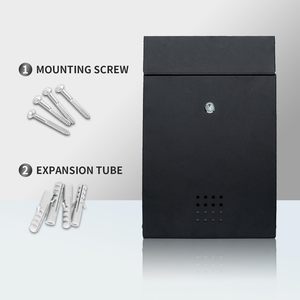 Multi Mailbox with Mount Wholesale Metal Wall Mounted Outdoor <strong>Outside</strong> Mailbox Letter <strong>Box</strong> <strong>Post</strong> <strong>Box</strong> - Product Image 5