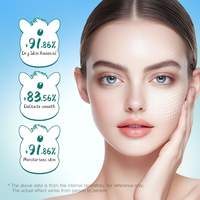 Masque facial en feuille SADOER à motif animal zèbre, raffermissant, nourrissant, éclaircissant, hydratant, à l'acide hyaluronique