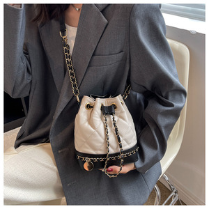 Élégant Dames Petit Cordon Sac À Main Léger Femmes Épaule Bandoulière Chaîne Sac Pour Voyage & Usage Quotidien - Product Image 5