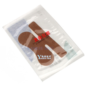 Parche de Fijación para Tubo Nasal en Forma de V, H y L, Dispositivo Médico de Tela No Tejida para Soporte de Tubo Nasogástrico - Product Image 1