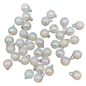 Uv Plated Rainbow <b>Shell</b> Beads 16mm Round Plastic Resin For <b>Bracelet</b> Making Jewelry Accessories - Product Image 5