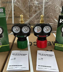 Regolatore <span class=keywords><strong>Victory</strong></span> EDGE 2.0 ESS4 0781-5144 con Flussometro, Alta Capacità in Ottone per Ossigeno/GPL/Propano/Acetilene, per Uso Industriale di Taglio - Product Image 3