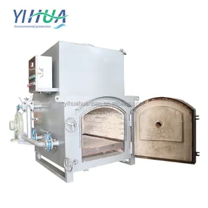 Professional Medical Construction Mobile City Smokeless 20 Tons 300Kg Paper Medical Waste Incinerator Suppliers