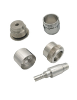 Composants mécaniques de tournage de haute précision en acier inoxydable, laiton, aluminium, titane, pièces usinées CNC