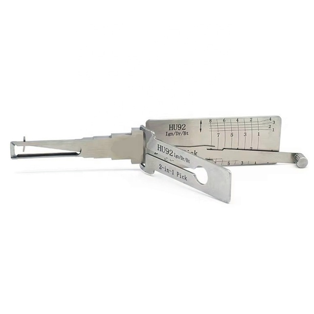 Locksmith Tool Lishi HU92 2-in-1 Pick and Decoder V.3 Auto Locksmith Tool for BMW