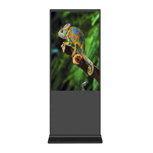 Solución <span class=keywords><strong>de</strong></span> Señalización Digital PCAP 43/49, Pantalla Digital para Kiosco con Ruedas, Logotipo Personalizado Extraíble, para Exhibición en Medios Públicos - Product Image 1