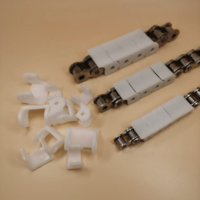 Accessoires et composants pour convoyeurs à chaîne, convoyeurs à chaîne à forte charge, couvercles et embouts de chaîne pour palettes