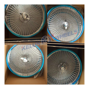 ล้อแม็กซ์ Dayton สีทอง ขนาด 20 นิ้ว 22 นิ้ว 24 นิ้ว แบบมีซี่ลวดโครเมียม  รูน็อต 5*127  แกนกลางสีทอง - Product Image 2