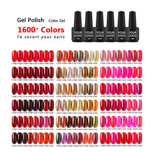 Campioni gratuiti prezzo di fabbrica logo personalizzato unghie hema libera gel etichetta gel color gel UV smalto - Product Image 1