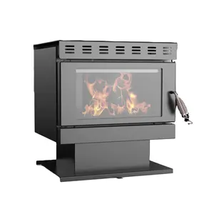 R1201a Hot Bán freestanding lửa thực log Burner 12KW gỗ đốt bếp cho sưởi ấm trong nhà