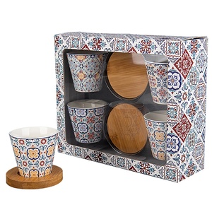 Tazas de Cerámica Personalizadas con Logotipo al por Mayor, Tazas de Café Personalizadas con Sublimación, Tazas de Té con Flores, Tazas Personalizables - Product Image 4