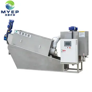 Equipment Water Treatment Automatic Sludge Dewatering Machine Screw Press Equipment Water Treatment Equipment