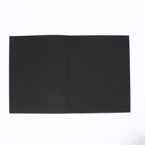 Copertine per <span class=keywords><strong>Documenti</strong></span> in Carta Nera A4 Stile Cartella con Bordo in Lamina Dorata per Porta Certificati di Better Office Products - Product Image 6