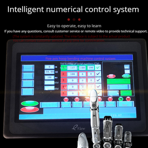 Máquina dobladora automática de barras de refuerzo Geyu 5 Head Máquina dobladora automática de estribos - Product Image 3