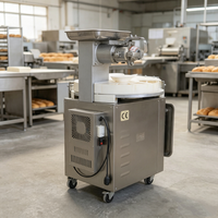 Machine automatique à fabriquer des boulettes de pâte pour restaurant, avec moteur, en acier inoxydable de qualité alimentaire, capacité de 30 pièces/minute