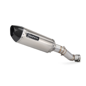 Xe Máy Muffler xả cho voge <span class=keywords><strong>525r</strong></span> 500ds 250rr LONCIN sửa đổi Ống xả phần giữa Muffler xả thoát 51mm - Product Image 3