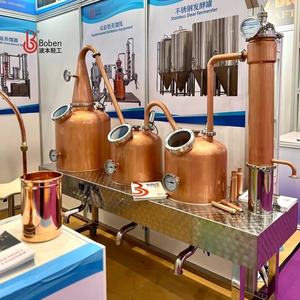 Pequeño equipo <span class=keywords><strong>de</strong></span> destilación con calefacción eléctrica <span class=keywords><strong>de</strong></span> 100L, olla para Brandy Voda Gin, whisky, vino, Alcohol - Product Image 4