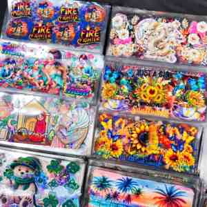 Autocollants holographiques UV DTF personnalisés de 16 à 40 oz pour gobelets, bouteilles et pots – Décorations pour gobelets, autocollants pour artisanat et transfert à froid - Product Image 2