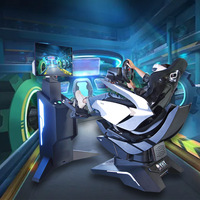 Equipo de juego de silla de huevo giratorio profesional de 720 grados Simulador de máquina de carreras Vr de 360 grados para Parque de entretenimiento