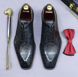 Chaussures habillées et décontractées pour hommes en cuir véritable, fabriquées à la main en Italie, confortables pour le bureau - Product Image 5