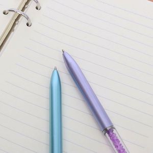Stylo bille personnalisé coloré avec grand diamant, haute valeur - Apparence tendance sur Instagram, pour étudiants - Product Image 4