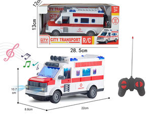 Regalo personalizado ambulancia Hospital vehículo promocional educación Control remoto ambulancia juguete Radio Control Juguetes <span class=keywords><strong>Coche</strong></span> - Product Image 2