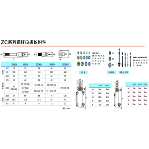 เครื่องทดสอบแรงยึดเหล็กเส้น Leling Middle Pass Anchor Bolt Pull-out Tester รุ่น ZC-L10/20/30/50/100 - Product Image 3