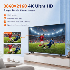 Smart TV para Juegos de 55 Pulgadas, 4K UHD, Android LED QLED con Frecuencia de Actualización de 120Hz, Baja Latencia de Entrada para Esports, TV para Baño, HDR - Product Image 5
