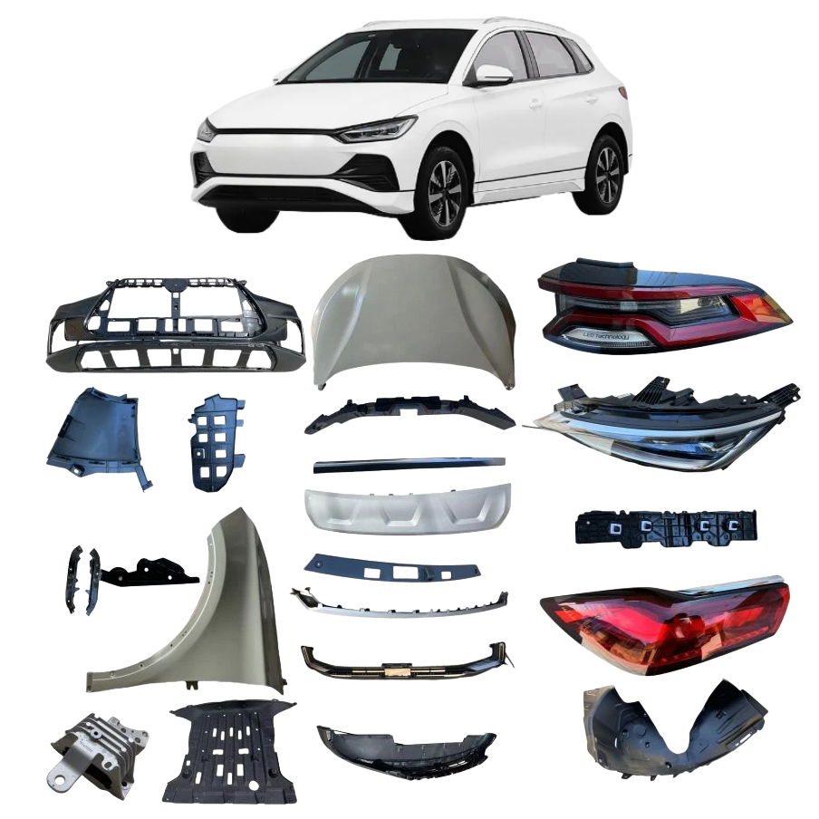 Factory Wholesale Auto Parts Front Bumper Rearview Mirror Assembly Brake Pads Brake Discs for BYD E2