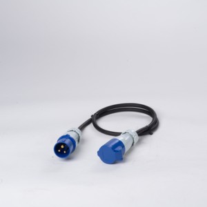 16A 230V Cee 3 pin Châu Âu PA66 industrycable Reel mở rộng chì IP44 NEMA dây mở rộng với ổ cắm cắm - Product Image 2