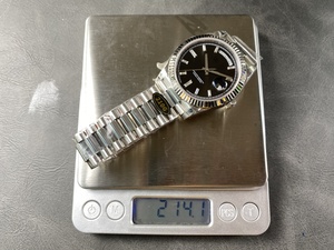 Luxury Super Quality Waterproof Mechanical Watch 40mm KF Factory 904l Steel 2836 Movement 228239 <b>Weight</b> 215g Black Diamond Watch - Product Image 6