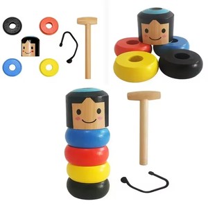1 Bộ bất tử Daruma không thể phá vỡ người đàn ông bằng gỗ ảo thuật cận cảnh magia mánh lới quảng cáo đạo cụ nhật bản đồ chơi truyền thống nhân vật hoạt hình - Product Image 2