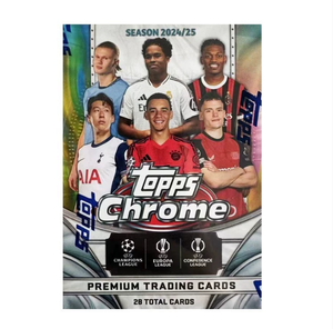 Multi Wholesale Original Topps 2024-25 Chrome European <strong>War</strong> Box Board Game Football Booster Box Sports <strong>Stars</strong> <strong>Cards</strong> Hint - Product Image 1