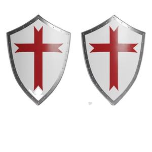 Armure de chevalier médiévale en acier doux de calibre 20, peinte et finie à la polisse, avec poignée, prix de gros - Product Image 1