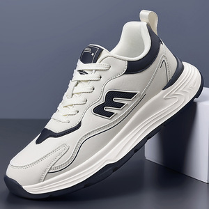 Chaussures de course unisexes, tige synthétique, doublure en mesh, semelle intermédiaire en EVA, semelle extérieure en caoutchouc, légères et confortables, baskets de sport pour l'automne - Product Image 2