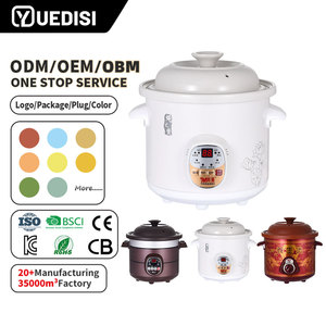 Cuisinières lentes et cuiseurs <span class=keywords><strong>sous</strong></span> <span class=keywords><strong>vide</strong></span> Yuedisi, multifonctions, cuiseur lent électrique en céramique, pot en céramique pour la maison - Product Image 1