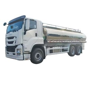 Camión Cisterna <span class=keywords><strong>de</strong></span> Acero <span class=keywords><strong>de</strong></span> Alta Calidad ISUZU 6X4, 20000 <span class=keywords><strong>Litros</strong></span>, Camión Cisterna para Transporte <span class=keywords><strong>de</strong></span> Agua/Leche/<span class=keywords><strong>Aceite</strong></span>/Combustible 6X4 - Product Image 1
