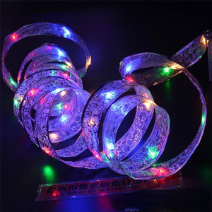 크리스마스 LED 리본 조명 크리스마스 트리 장식품 DIY 레이스 활 문자열 조명 Navidad 홈 장식 새해 2022 - Product Image 3
