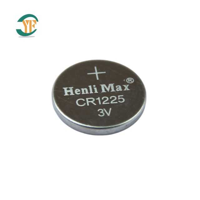 Customized Cr1225 Lithium Battery CR1225 3V Lithium Battery for Electronic Labels Remote Control Consumer Electronics