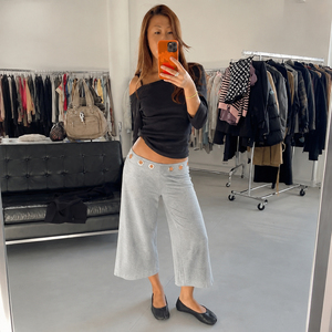 Pantalon d'été droit extensible et respirant avec cordon de serrage pour femme, taille mi-haute, décontracté, style streetwear - Product Image 2
