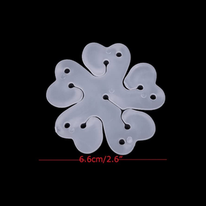 Oferta: 100 Clips para Globos con Forma de Flor, para Decoración de Bodas y Fiestas de Cumpleaños - Product Image 2