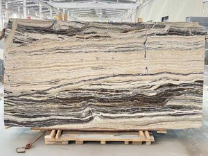 กระเบื้องแผ่นใหญ่ UnionStone Zebra White Onyx โมเดิร์น ธรรมชาติ โปร่งแสง ขัดเงา กันน้ำ สำหรับใช้ภายในอาคาร โรงแรม อพาร์ทเมนท์ - Product Image 4