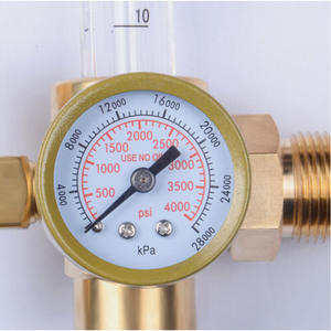 Régulateur de débit d'argon CO2 Mig Tig 25LPM, machine à souder au gaz, instrument avec tuyau de gaz GPL, hélium, propane de 10 pieds - Product Image 1