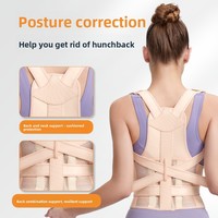 Correcteur de posture grand format Bestseller – Ceinture universelle pour redresser le dos et corriger la cyphose
